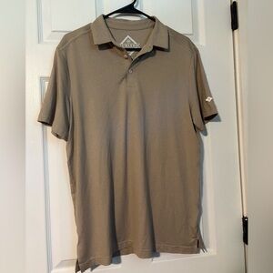 Burlebo Men's Tan Polo Shirt